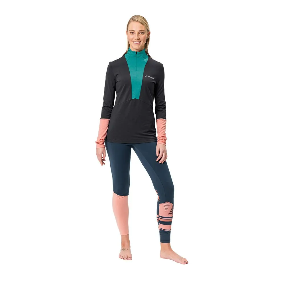 Vaude Monviso Wool Tröja, Black