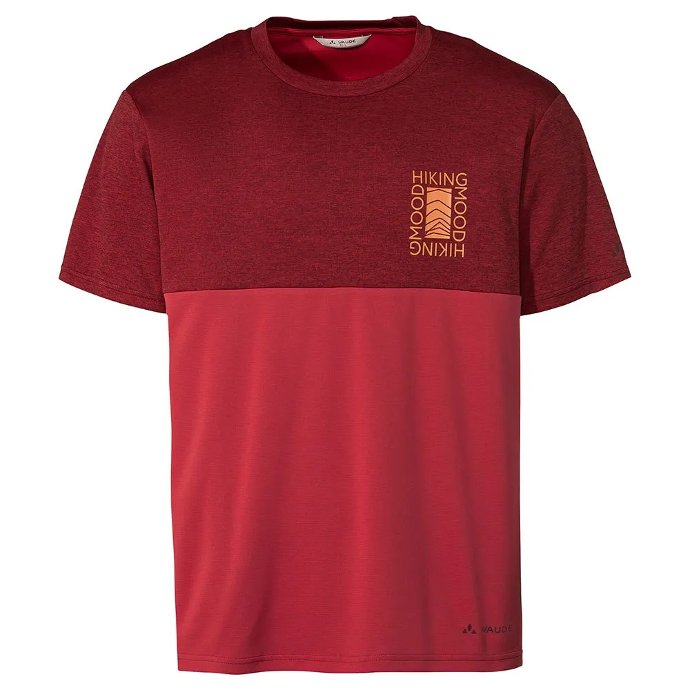 Vaude Neyland Ii T-shirt Med Korta ärmar, Carmine