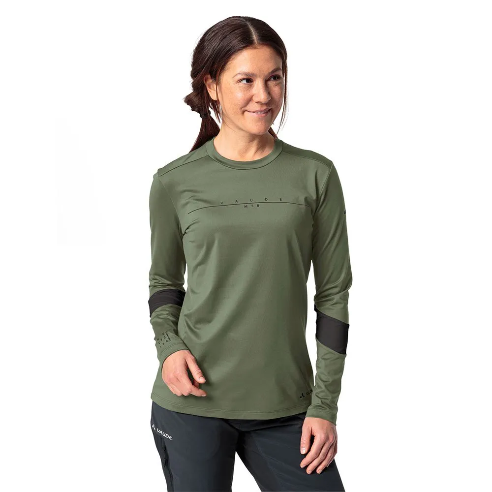 Vaude Qimsa Logo T-shirt Med Lång ärm Vaude Qimsa Logo T-shirt Med Lång ärm