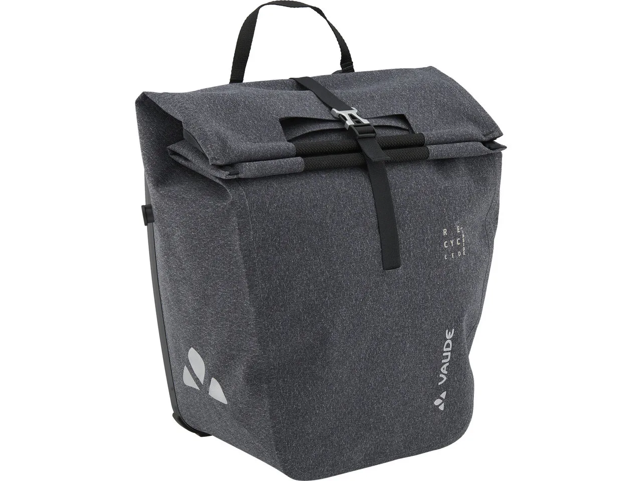Vaude ReCycle Back Single Fahrradtasche, Black, One Size Vaude ReCycle Back Single Fahrradtasche, Black, One Size