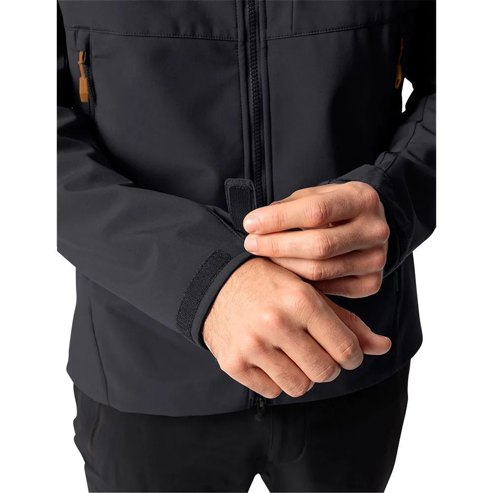 Vaude Roccia Ii Softshelljacka Refurbished, Black / silt brown