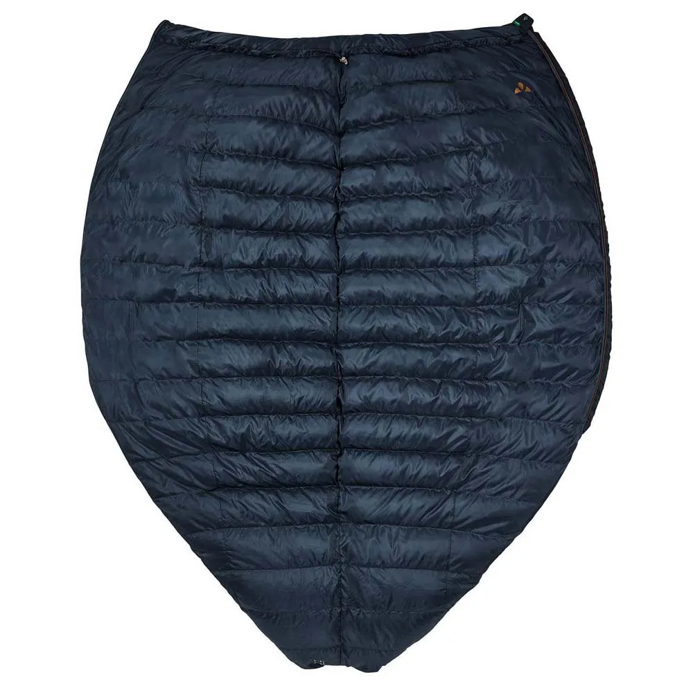 Vaude Seealp 300 Dwn Sovsäck, Dark sea, Double Zipper