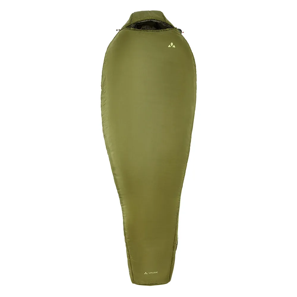 Vaude Selun 1300 Syn Sovsäck, Avocado, Left Zipper