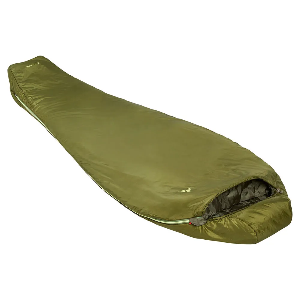 Vaude Selun 500 Syn Sovsäck, Avocado, Left Zipper