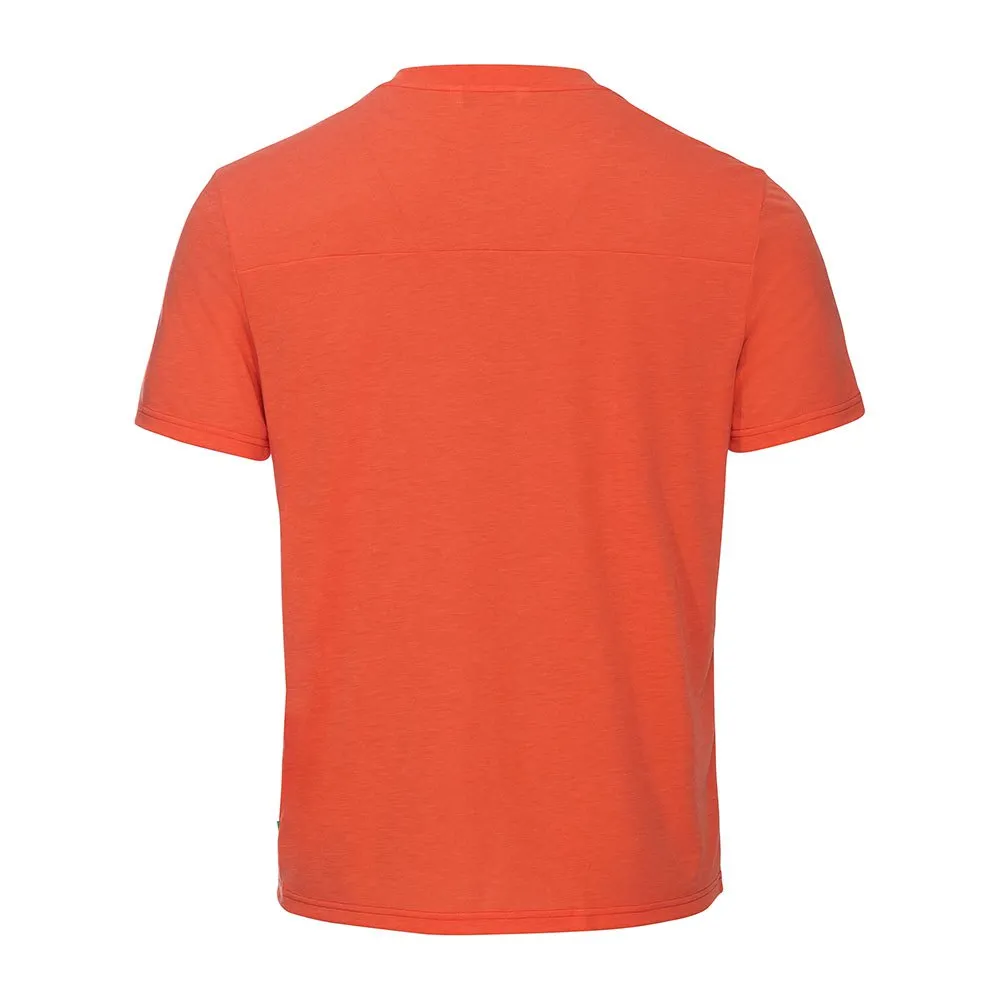 Vaude Sesvenna Vest T-shirt Med Korta ärmar, Glowing red / green