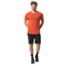 Vaude Sesvenna Vest T-shirt Med Korta ärmar, Glowing red / green