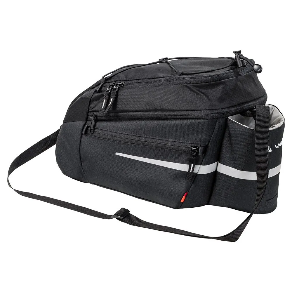 Vaude Silkroad I-rack 11l Cykelväska, Black, One Size