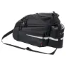 Vaude Silkroad I-rack 11l Cykelväska, Black, One Size