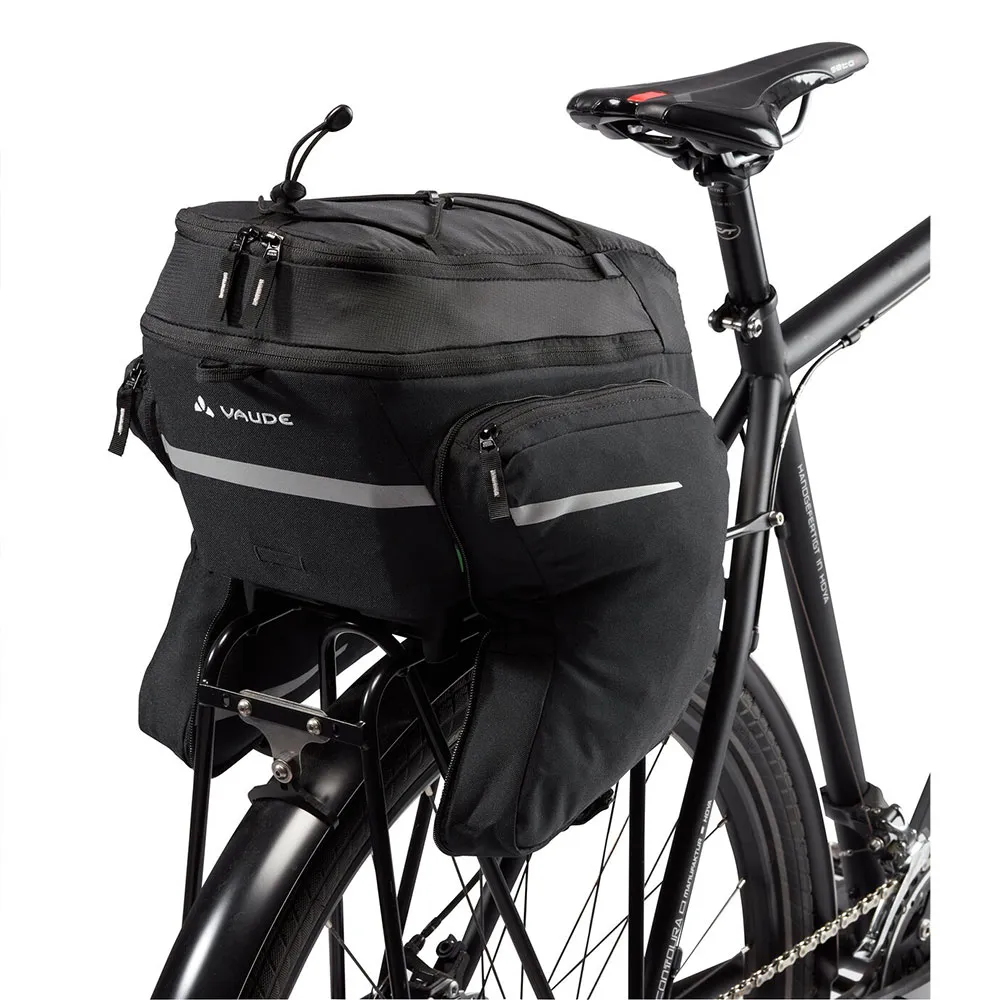 Vaude Silkroad Plus Uniklip 16l Cykelväska, Black, One Size