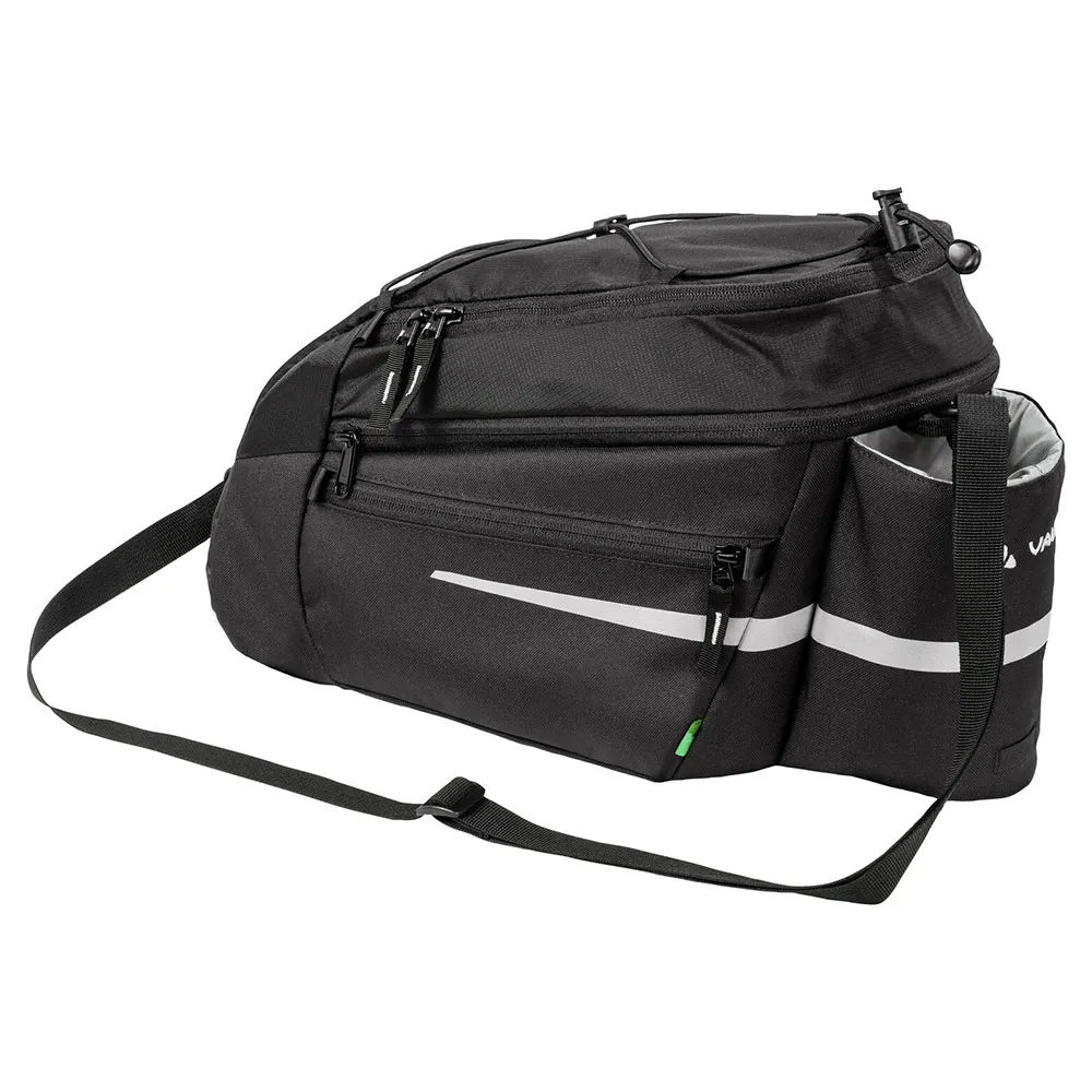 Vaude Silkroad Uniklip 11l Cykelväska, Black, One Size