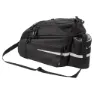 Vaude Silkroad Uniklip 11l Cykelväska, Black, One Size