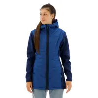 Vaude Skomer Hybrid Parka Fleecejacka Med Huva Vaude Skomer Hybrid Parka Fleecejacka Med Huva