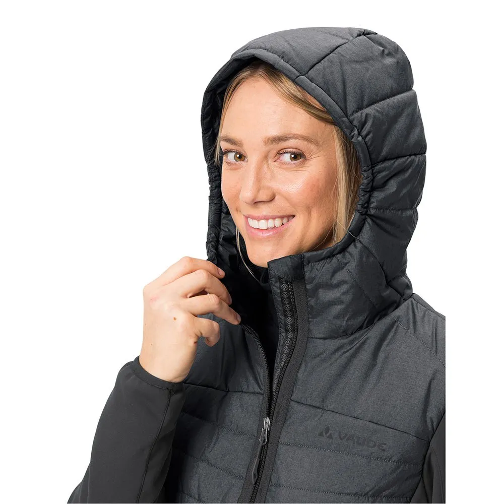 Vaude Skomer Hybrid Parka Fleecejacka Med Huva