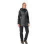Vaude Skomer Hybrid Parka Fleecejacka Med Huva