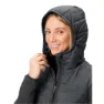 Vaude Skomer Hybrid Parka Fleecejacka Med Huva