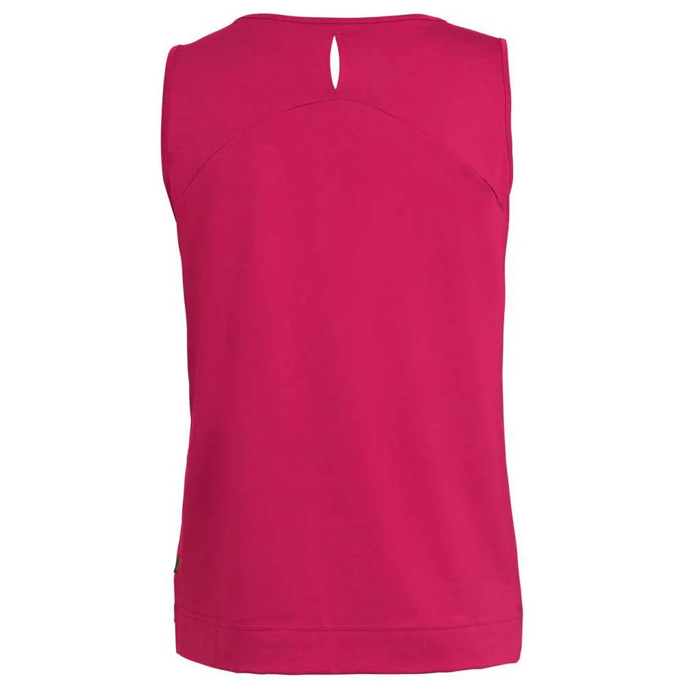 Vaude Skomer Iii ärmlös T-shirt, Crimson red Vaude Skomer Iii ärmlös T-shirt, Crimson red