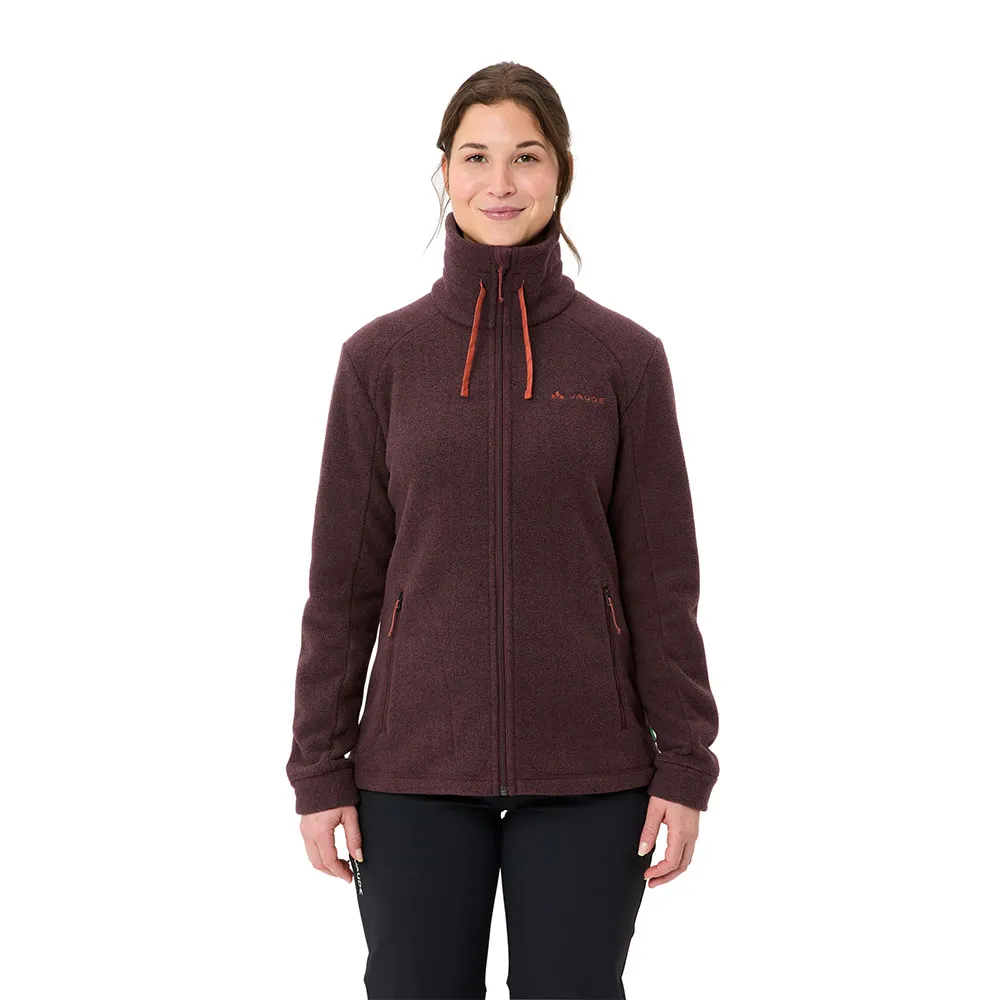Vaude Skomer Winter Iii Fleecejacka Med Dragkedja, Dark oak Vaude Skomer Winter Iii Fleecejacka Med Dragkedja, Dark oak