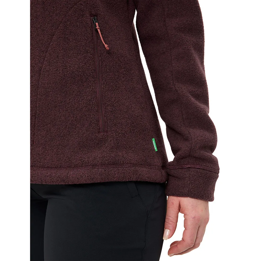 Vaude Skomer Winter Iii Fleecejacka Med Dragkedja, Dark oak Vaude Skomer Winter Iii Fleecejacka Med Dragkedja, Dark oak