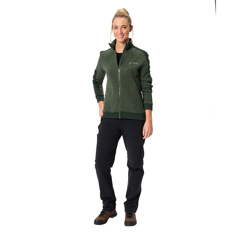 Vaude Skomer Wool Fleecejacka Med Dragkedja