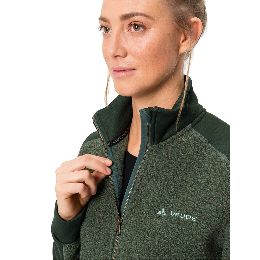 Vaude Skomer Wool Fleecejacka Med Dragkedja