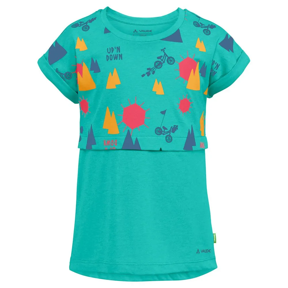 Vaude Tammar Iii T-shirt Med Korta ärmar, Peacock, 146-152cm