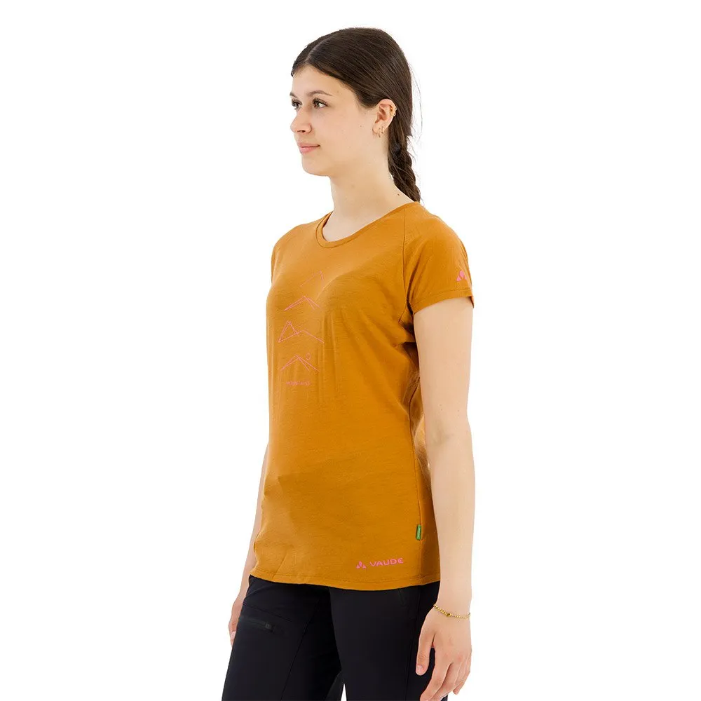 Vaude Tekoa Wool T-shirt Med Korta ärmar