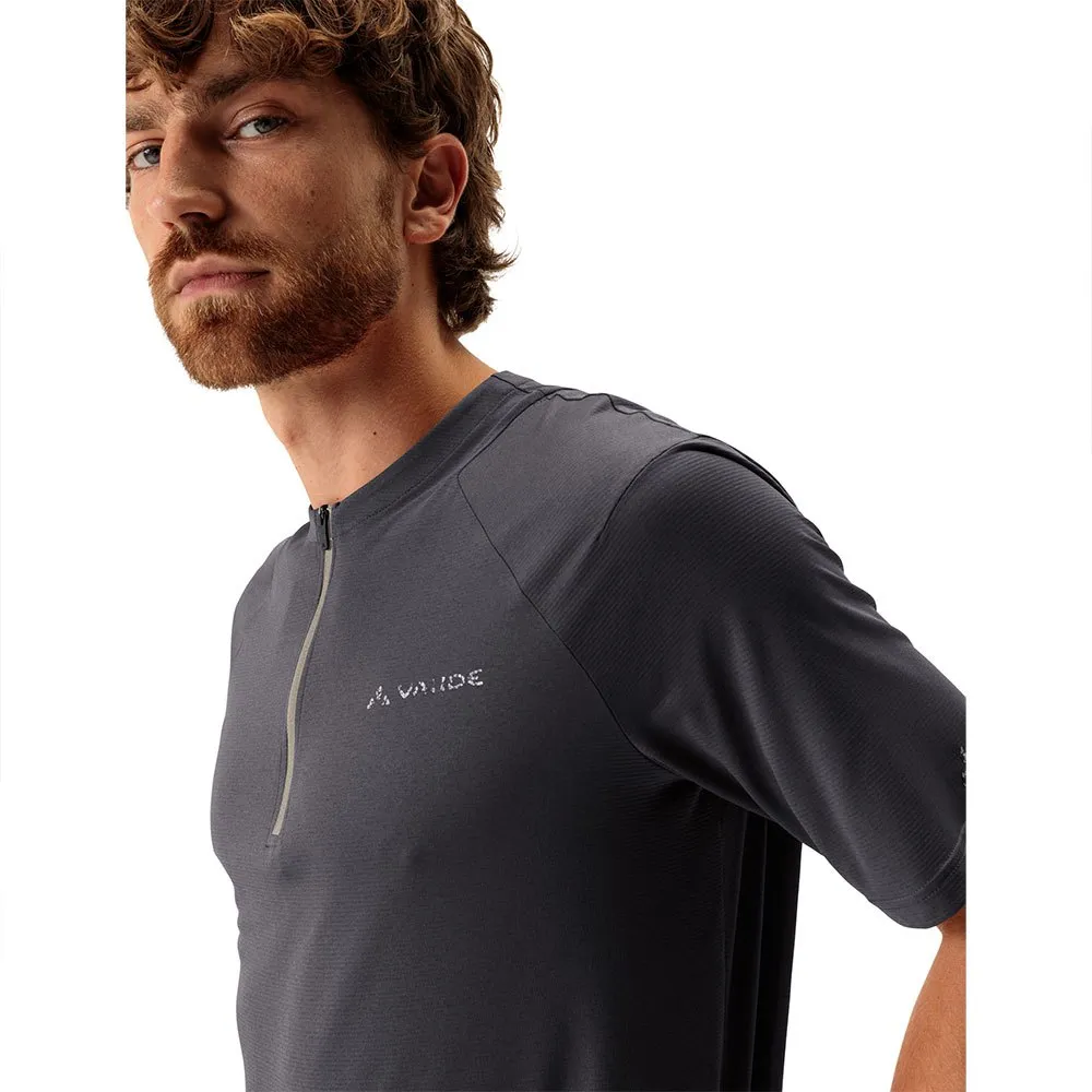Vaude Tremalzo Q-zip T-shirt Med Korta ärmar