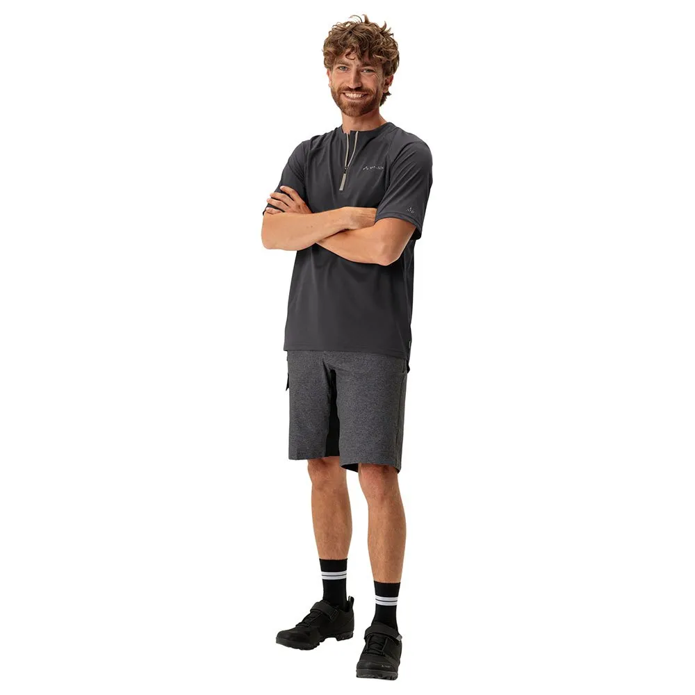 Vaude Tremalzo Q-zip T-shirt Med Korta ärmar