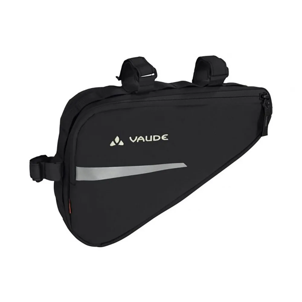 Vaude Triangle Sadeltaske, Black, One Size Vaude Triangle Sadeltaske, Black, One Size