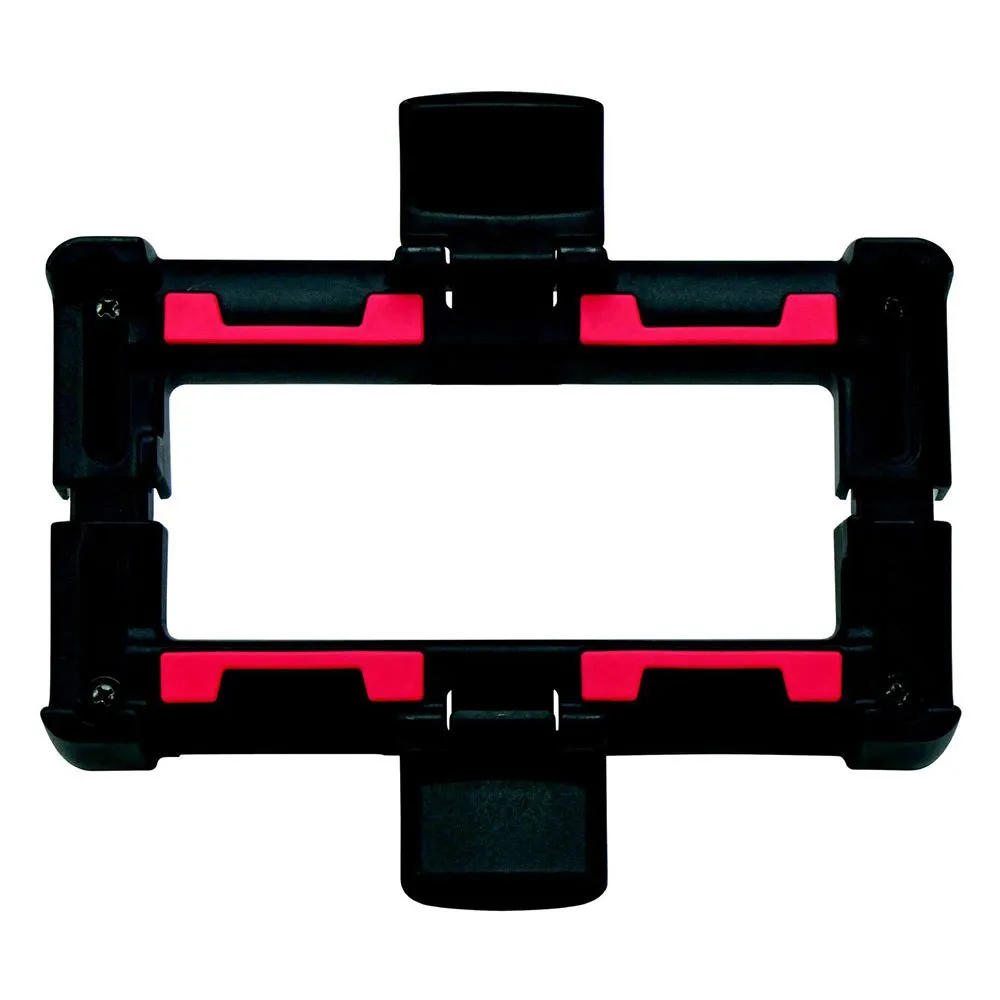 Vaude Uniklip Fixation System Adapter För Pakethållare, Black, One Size