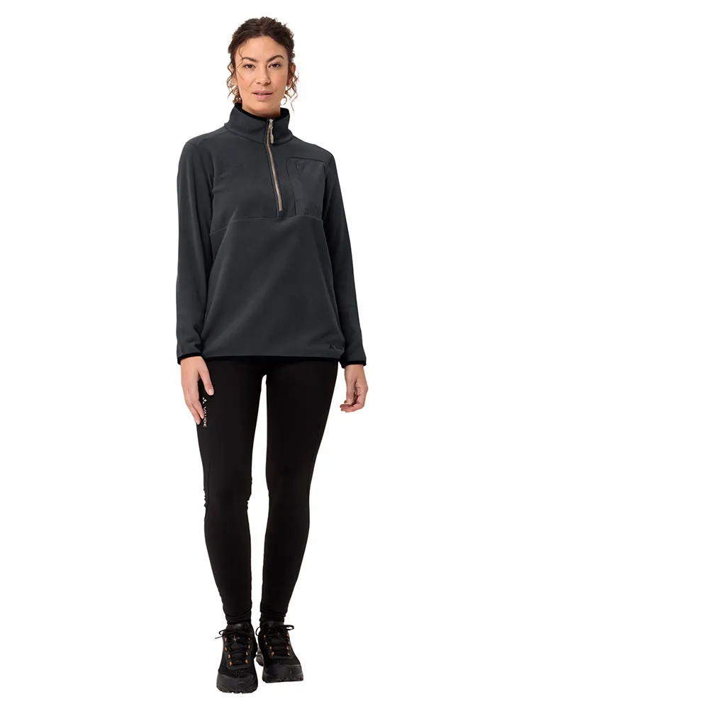 Vaude Womens Rosemoor Fleece Halfzip Pullover Vaude Womens Rosemoor Fleece Halfzip Pullover