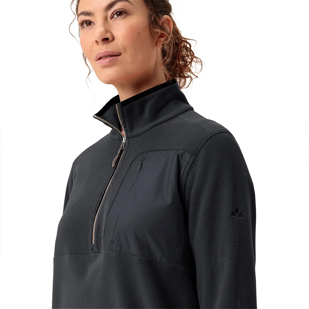 Vaude Womens Rosemoor Fleece Halfzip Pullover Vaude Womens Rosemoor Fleece Halfzip Pullover