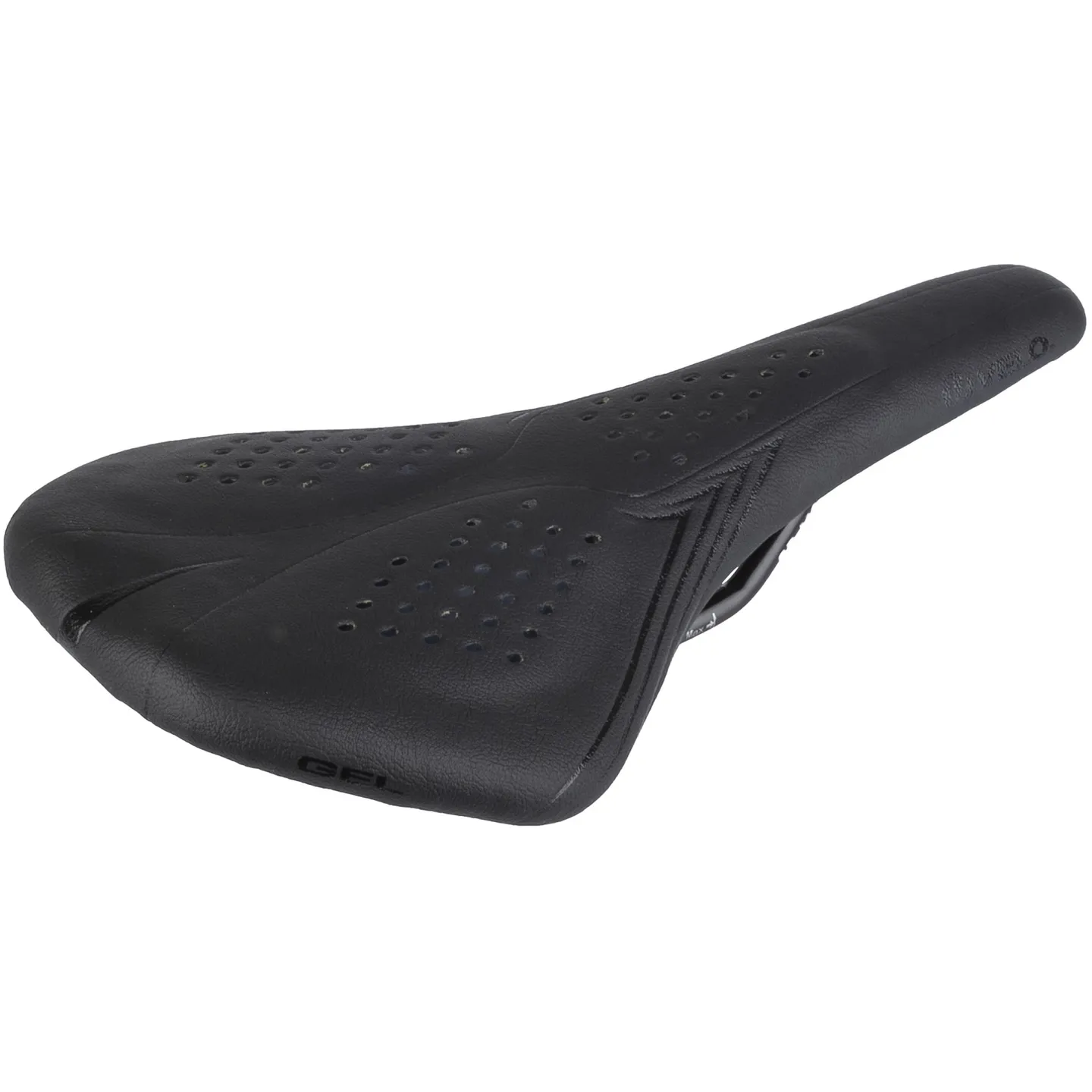 Velo Airthru Gel Sadel, White / black, 141mm