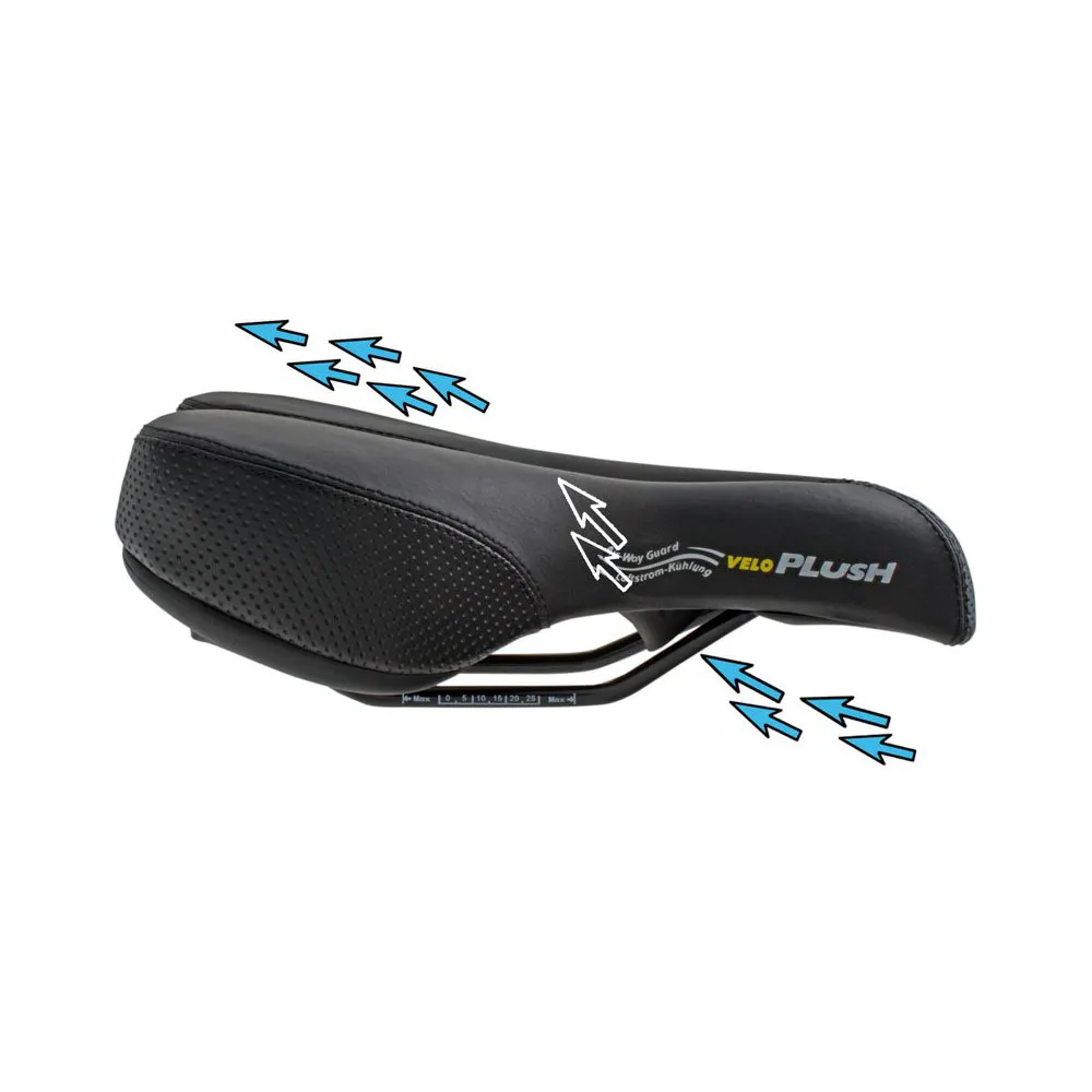 Velo Basic Deep Channel Cykelsadel Velo Basic Deep Channel Cykelsadel