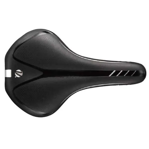 Velo D19-01 Gel D1 Cykelsadel, Black, 278mm