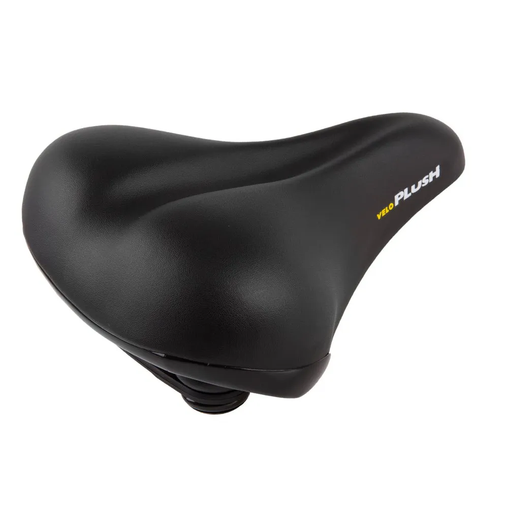 Velo Elasto D2 Cykelsadel, Black, 220mm