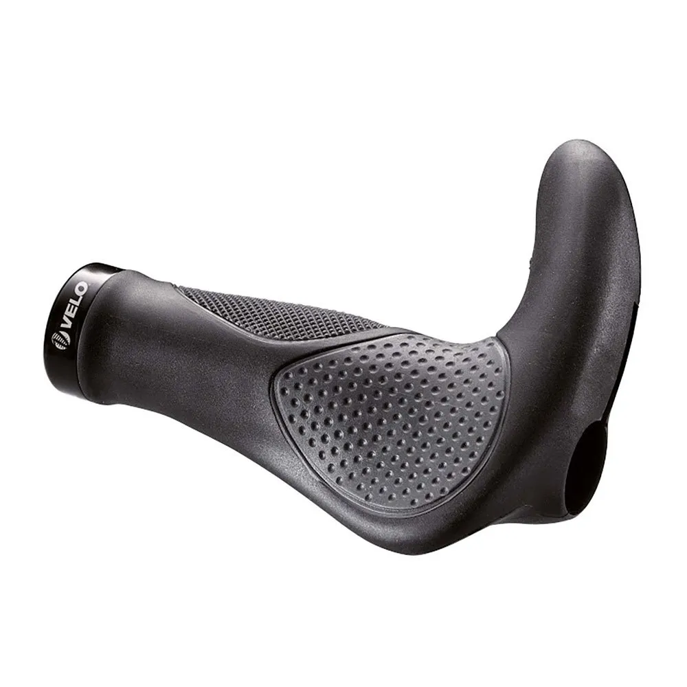 Velo Ergo New Styrehandtag, Black / grey, 138mm