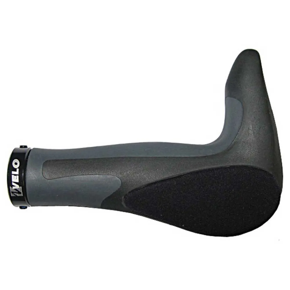 Velo Ez Integrated Bar End Styrehandtag, Black, 148 / 148mm Velo Ez Integrated Bar End Styrehandtag, Black, 148 / 148mm