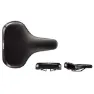 Velo F32-01 Comfort Cykelsadel, Black, 257mm