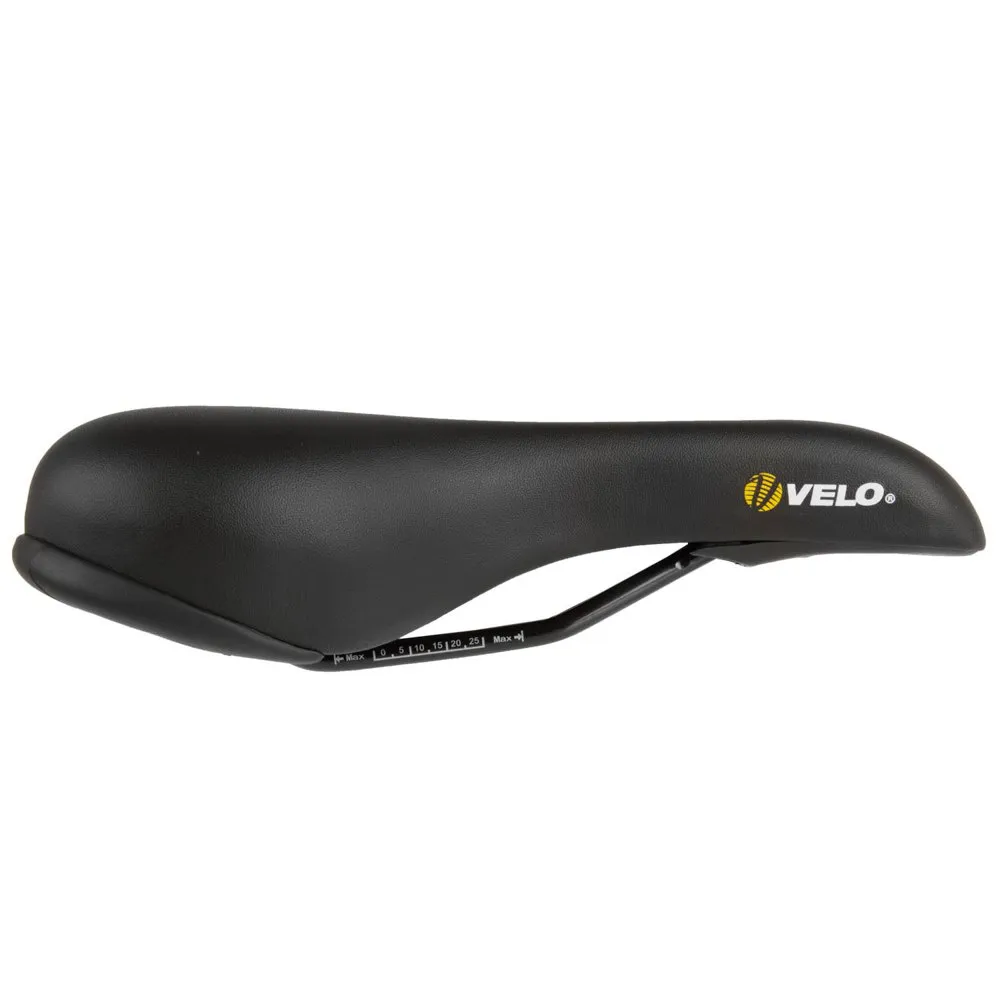 Velo Flex Cykelsadel, Black, 152mm Velo Flex Cykelsadel, Black, 152mm