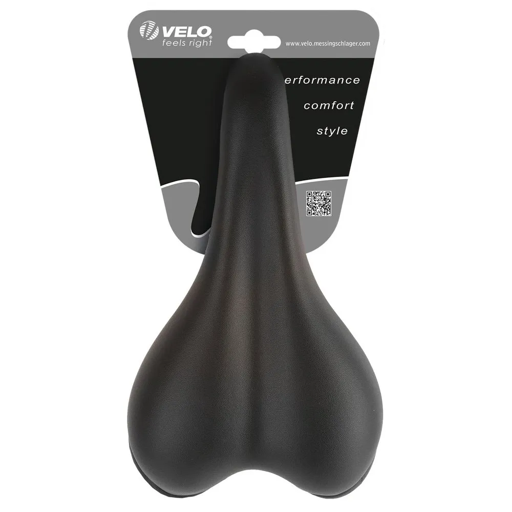 Velo Flex Cykelsadel, Black, 152mm Velo Flex Cykelsadel, Black, 152mm