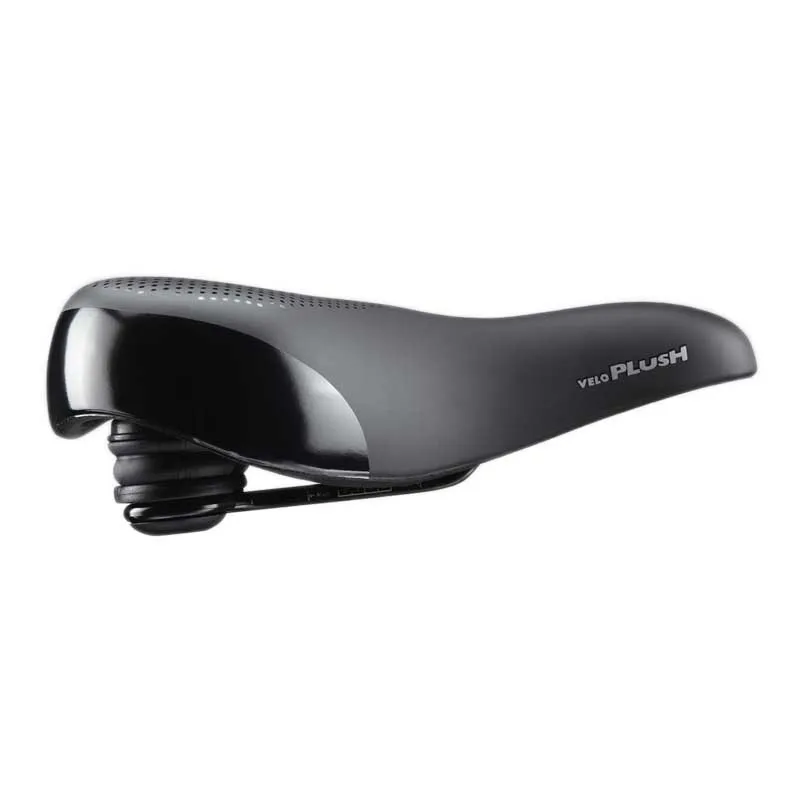 Velo Np71-01 Gel D2 Cykelsadel, Black, 272mm