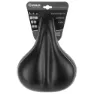 Velo Plush Elasto Cykelsadel, Black, 211mm