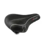 Velo Plush Elasto Cykelsadel, Black, 211mm