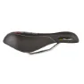 Velo Plush Gel Cykelsadel, Matt black, 177mm