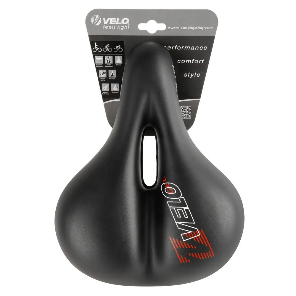 Velo Plush Gel Elasto Cykelsadel