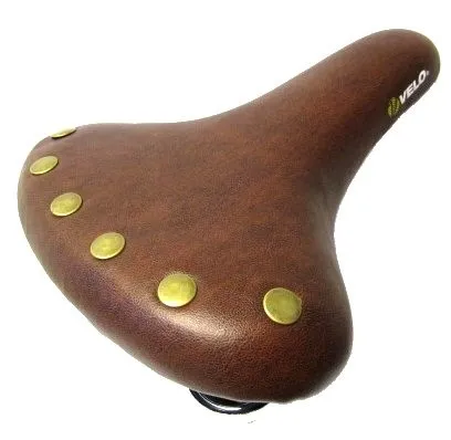 Velo Plush Sadel Vintage brun bred Velo Plush Sadel Vintage brun bred