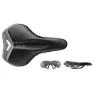 Velo Prevail Flow Cykelsadel, Black, 275mm