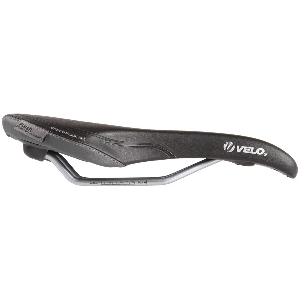 Velo Speedflex Ac Cykelsadel, Black, 130mm Velo Speedflex Ac Cykelsadel, Black, 130mm