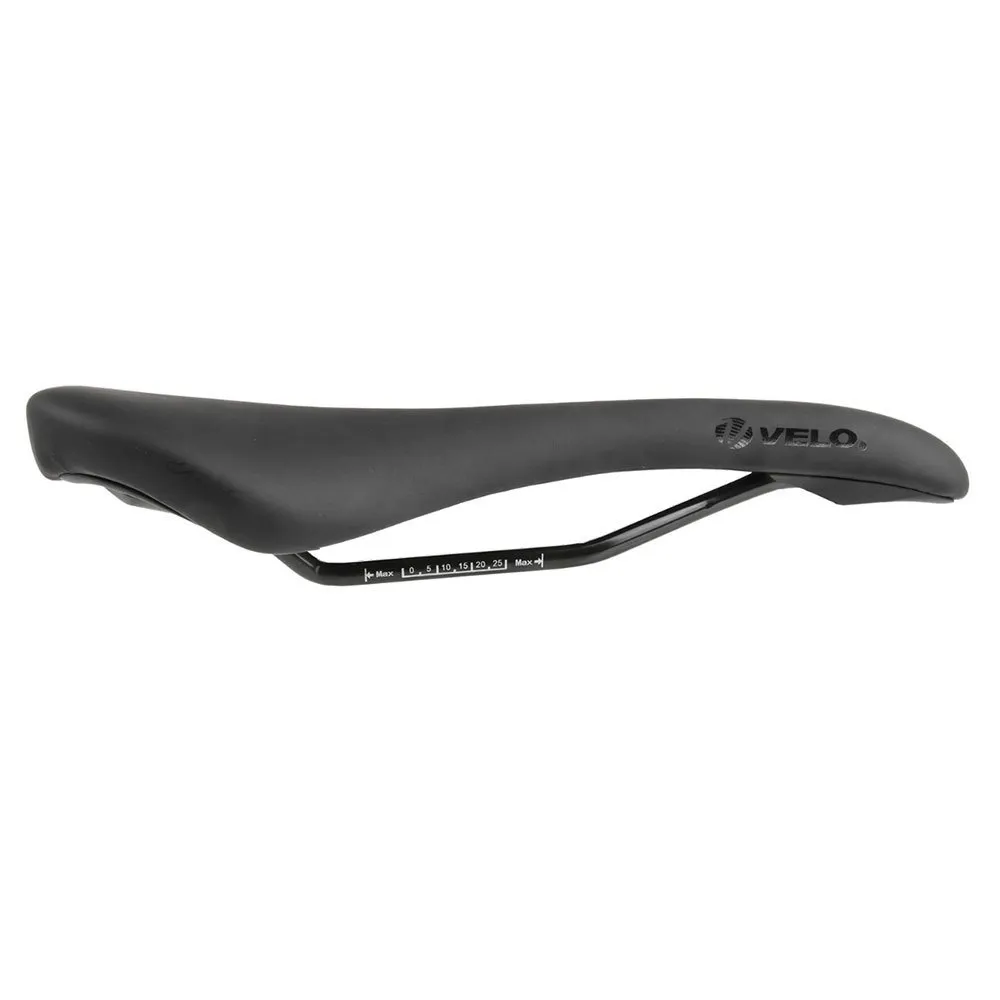 Velo Speedflex Basic S Cykelsadel, Black, 110-120mm